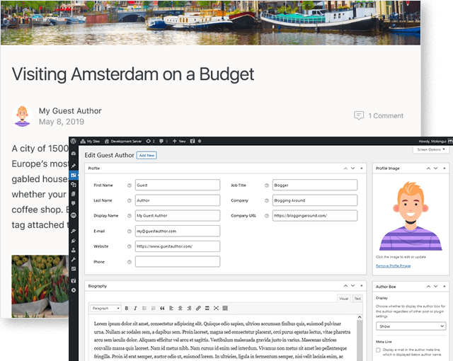 Molongui Authorship plugin's Author Box