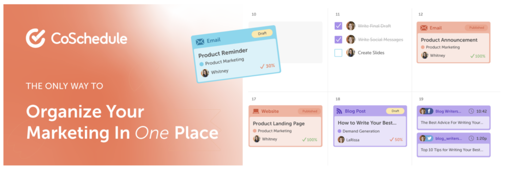 CoSchedule Plugin