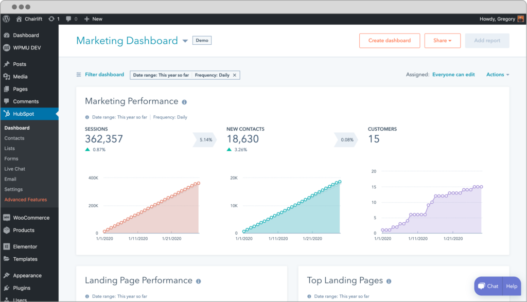HubSpot CRM Plugin