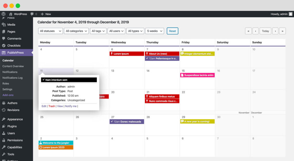 PublishPress Planner