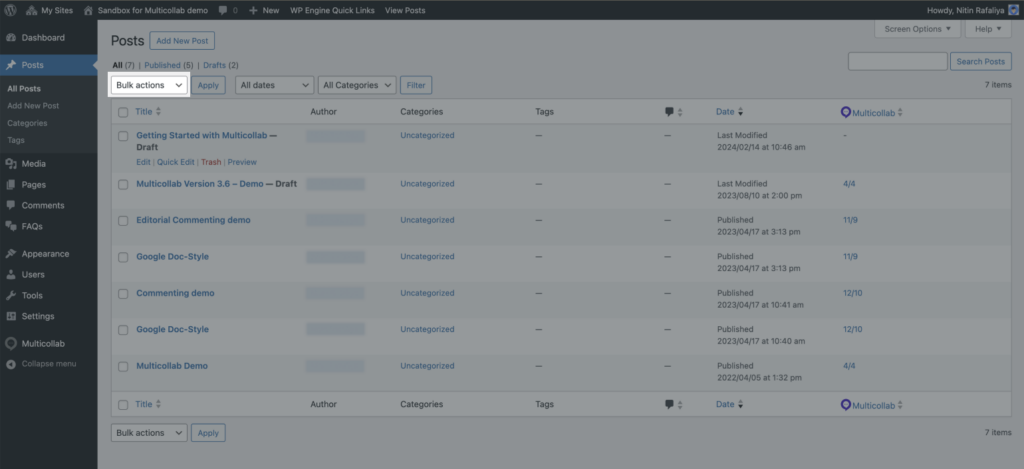 Setting Up a New Author in WordPress Post