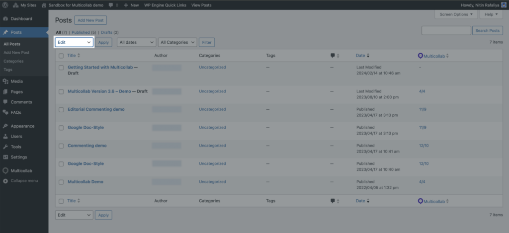 Setting Up a New Author in WordPress Post