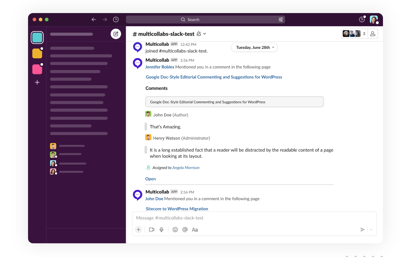 slack dashboard multicollab prototype