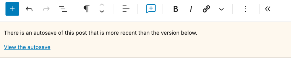 access revisions on your WordPress pages and posts