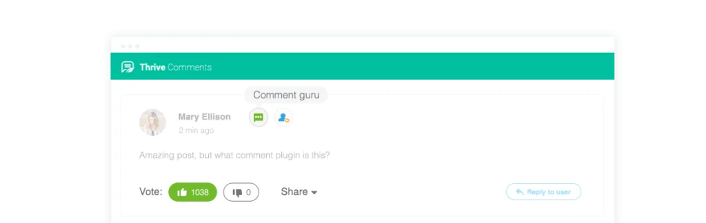Thrive Comments