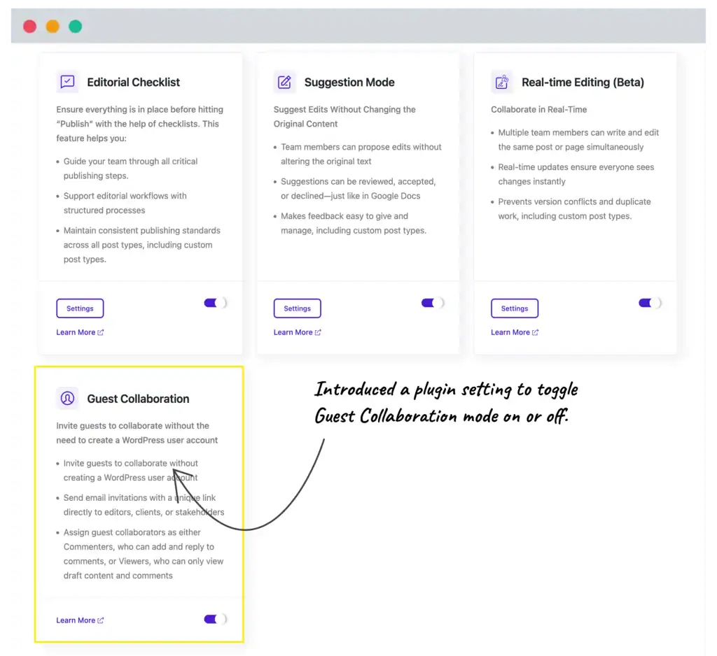 Multicollab 5.1: Collaborators Module